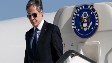 The visit of the US foreign minister to Tel Aviv