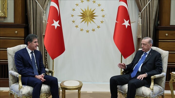 Türkiye-Iraq relations and the development road project is the focus of Erdogan and Barzani’s meeting