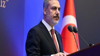 Türkiye’s foreign minister called for sanctions against the Zionist regime