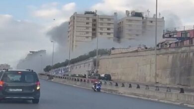 Two explosions were heard in the suburbs of Beirut