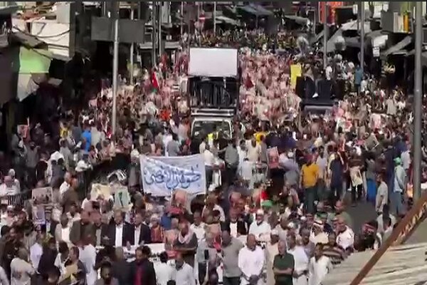 Wide demonstrations of Jordanian people with the slogan “Ya Sanwar Bayanak” + video