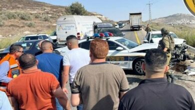 5 Israelis were injured in a shooting near the town of Ariel in the West Bank