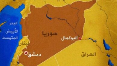 American air attack on al-Bukamal region of Syria