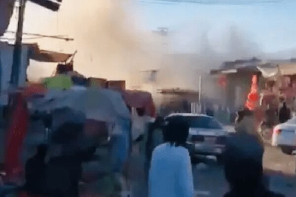 An explosion in front of a mosque in Waziristan, Pakistan; 7 people were killed and wounded