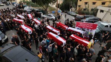 An increase in the number of Lebanese martyrs to 3445 people