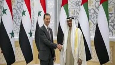 Bashar Assad’s telephone conversation with the President of the United Arab Emirates