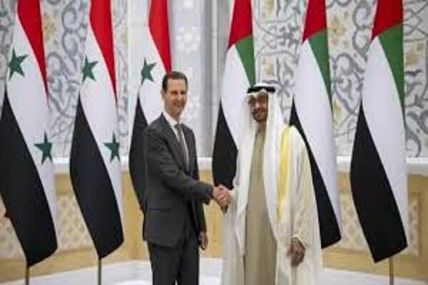 Bashar Assad’s telephone conversation with the President of the United Arab Emirates