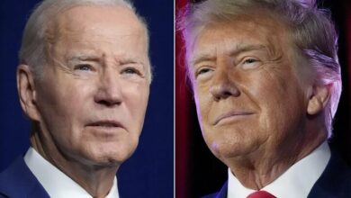 “Biden” and “Trump” met