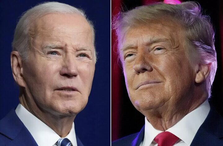 “Biden” and “Trump” met