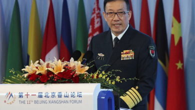 China’s defense minister was questioned