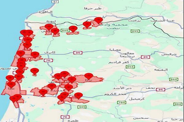 Danger alarm in the center and north of occupied Palestine following Hezbollah attacks