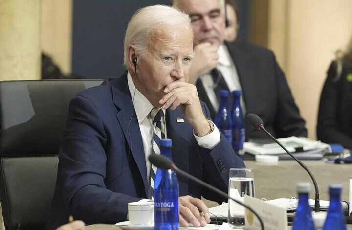 Does Biden still consider Trump a threat to democracy?