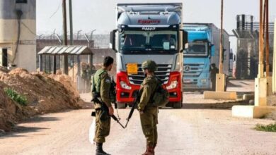 Issuing permission to loot aid trucks to Gaza by the Zionist regime