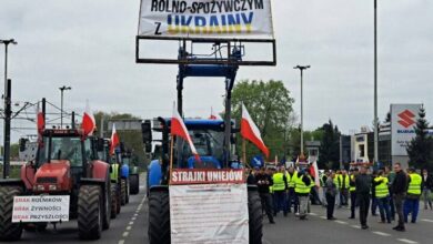 Polish farmers’ protest against Europe’s agreement with Latin America