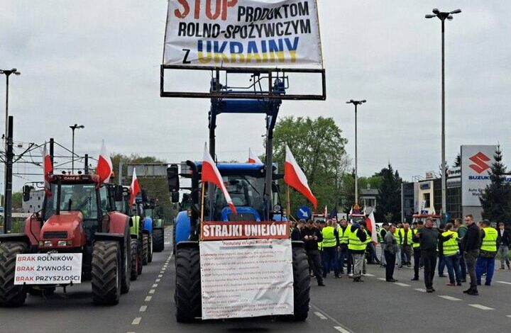 Polish farmers’ protest against Europe’s agreement with Latin America