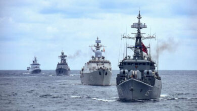 Russia and Thailand held a joint naval exercise