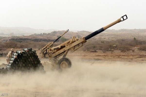 Saudi artillery attack on the territory of Yemen