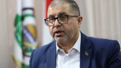 Sending a Hamas delegation to Egypt for peace talks