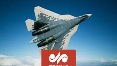 Spectacular maneuver of the Russian Sukhoi-57 fighter at the China Air Show