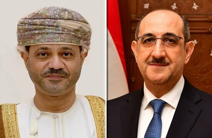 Telephone call between the foreign ministers of Oman and Syria