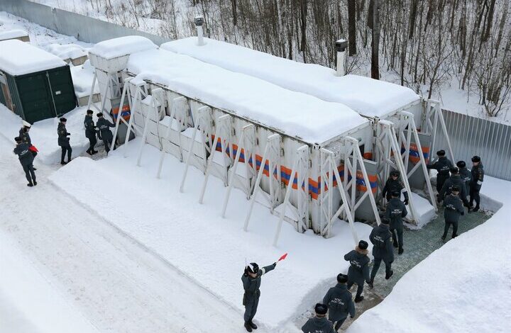 The beginning of the construction of shelters resistant to nuclear radiation in Russia