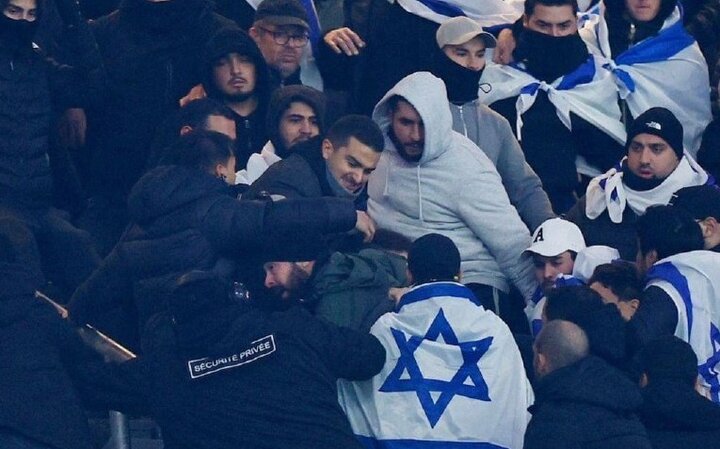 The brutality of the Zionist audience in France