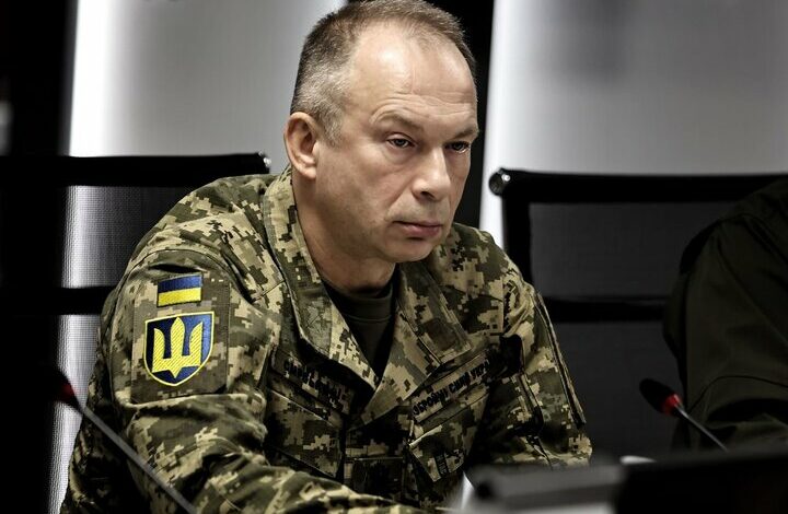 The commander-in-chief of the Ukrainian army acknowledged the intensification of Russian attacks