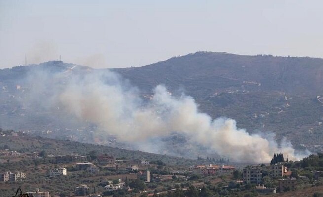 The continuation of Hezbollah’s missile attacks on the north of occupied Palestine