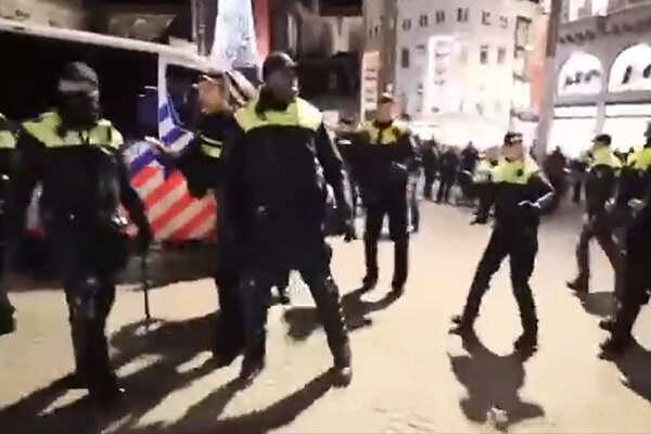 The Dutch police arrested pro-Palestinian and Lebanese demonstrators + video