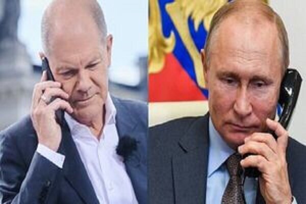 The first telephone conversation between the Chancellor of Germany and the President of Russia after two years