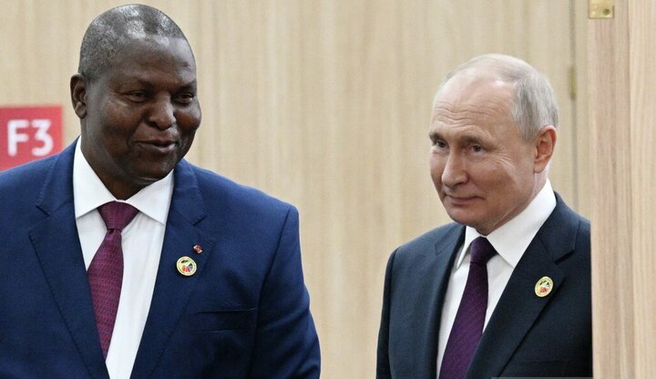 The Kremlin’s account of Putin’s consultation with the President of Central Africa