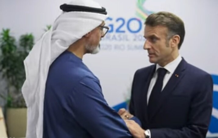 The main points of the meeting between the President of France and the Crown Prince of Abu Dhabi