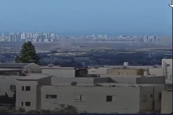 The occupied port of “Haifa” under the fire of Hezbollah’s heavy rockets + video