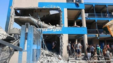 The occupiers destroyed the UNRWA office in the West Bank