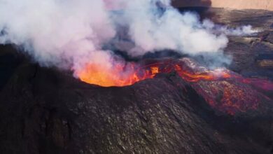 The volcano erupted in Indonesia with 6 victims/villagers’ houses caught fire