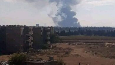 The Zionist regime targeted “Al-Qasir” in Homs, Syria