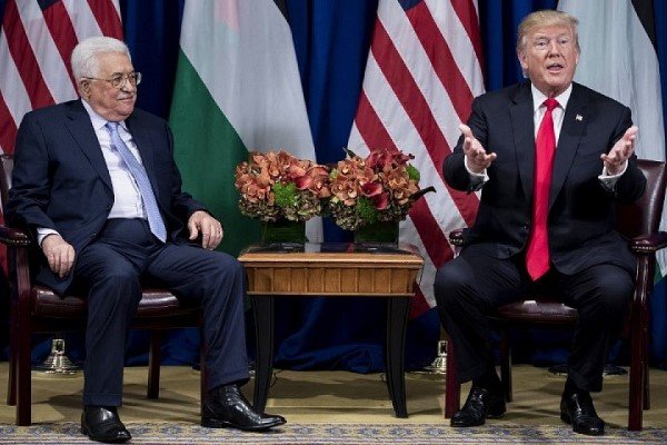 Trump promised Mahmoud Abbas to stop the war