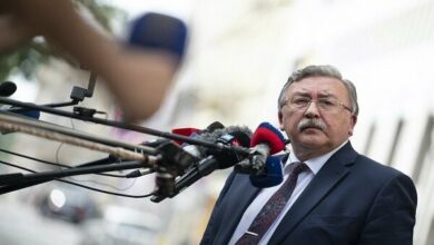 Ulyanov’s reaction to the green light given by France and England to invade Russian territory