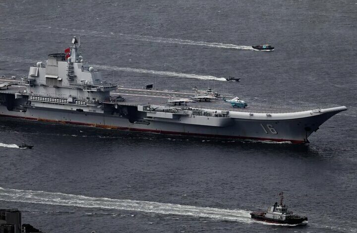 47 fighters and 19 warships of the Chinese army crossed the barrier line of Taiwan Island