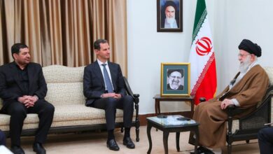 What was the story of Imam Khamenei's warning to Bashar al-Assad?