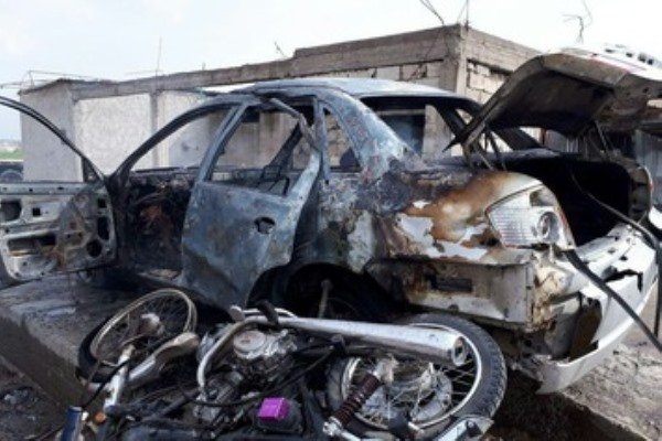 A car bomb exploded in eastern Syria