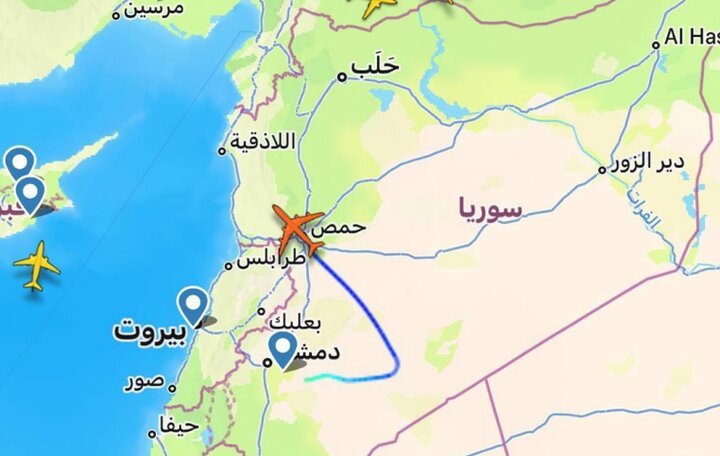 Conflicting news about the fate of Bashar Assad; Assad’s plane went off the radar