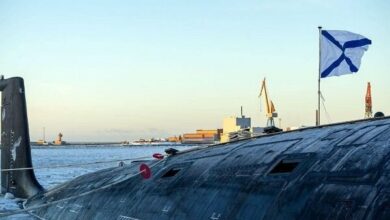 Delivery of a new nuclear submarine to the Russian Navy + photo