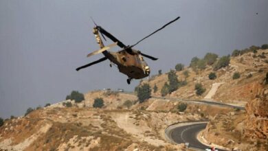 Extensive flight of Zionist regime helicopters over southern Syria