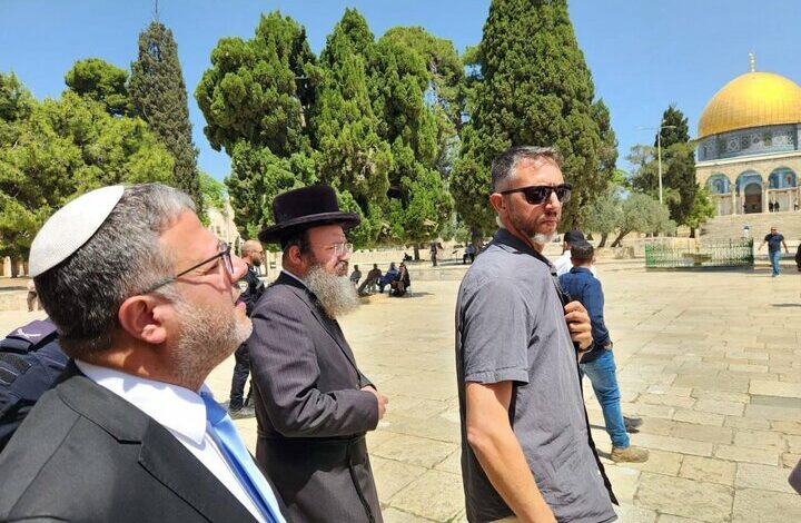 Itamar bin Gower percentage of re-attack on Al-Aqsa Mosque