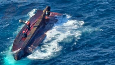 Marine accident in the southeast of South Korea with 7 deaths