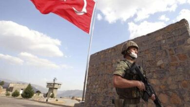 Rocket attack on the Turkish military base in northern Iraq