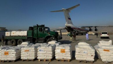 Sending Russian humanitarian aid to Afghanistan 