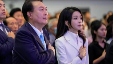 Tension escalated after the South Korean government refused to approve the bill against Yoon and his wife