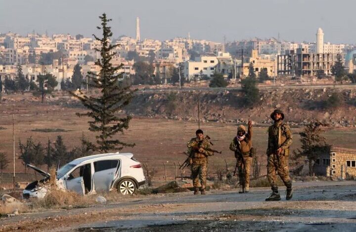 Terrorist elements were caught in an ambush in the west of Idlib